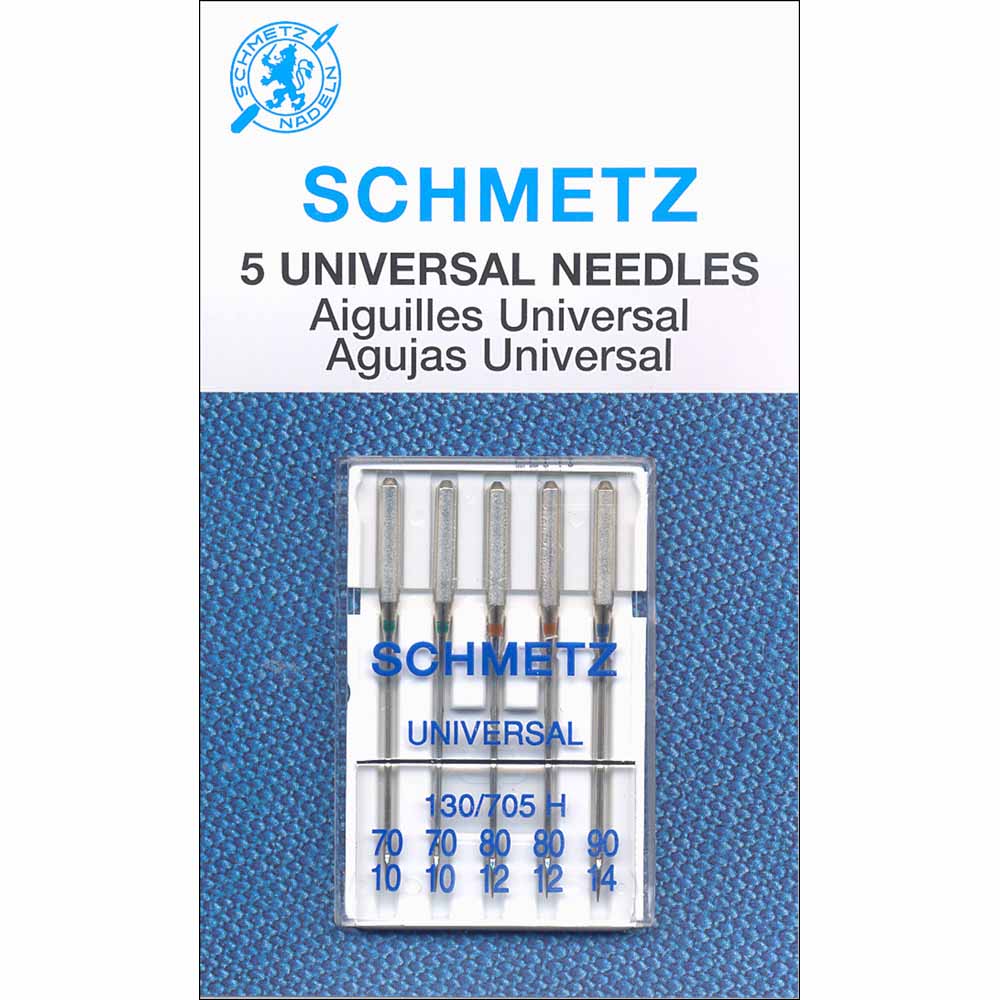 Aiguilles universelles SCHMETZ #1711 - Assorties 70-90 - 5 unités