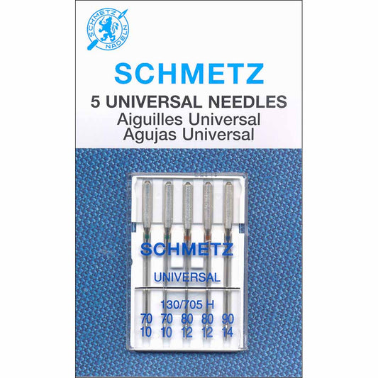 Aiguilles universelles SCHMETZ #1711 - Assorties 70-90 - 5 unités