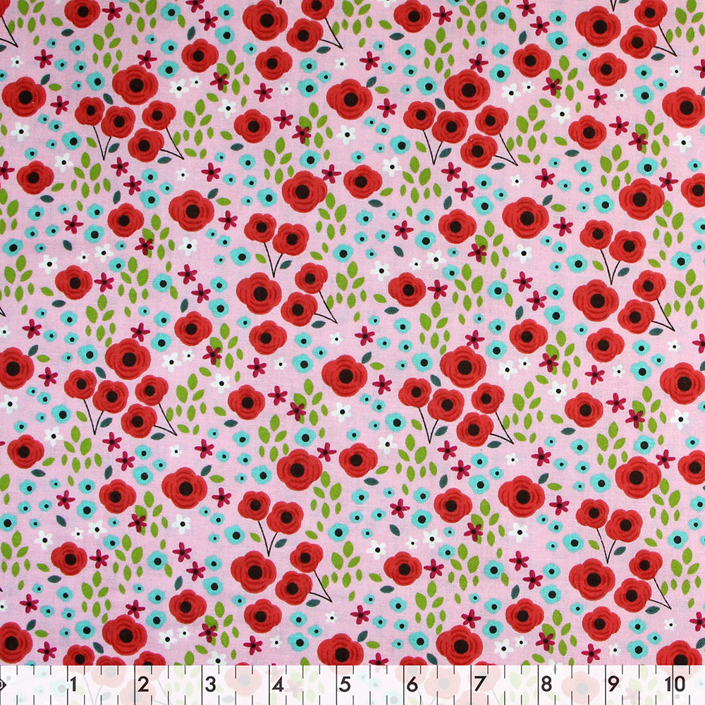 Tissu Fat Quarter - Chirpie - 45 x 53cm (18in x 21in)