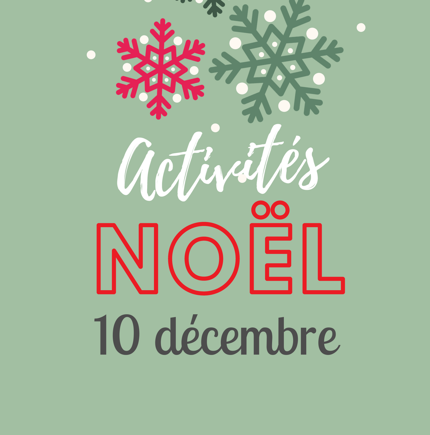 Journée Noël 10 décembre