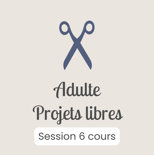 Cours Adultes Projets libres - SESSION