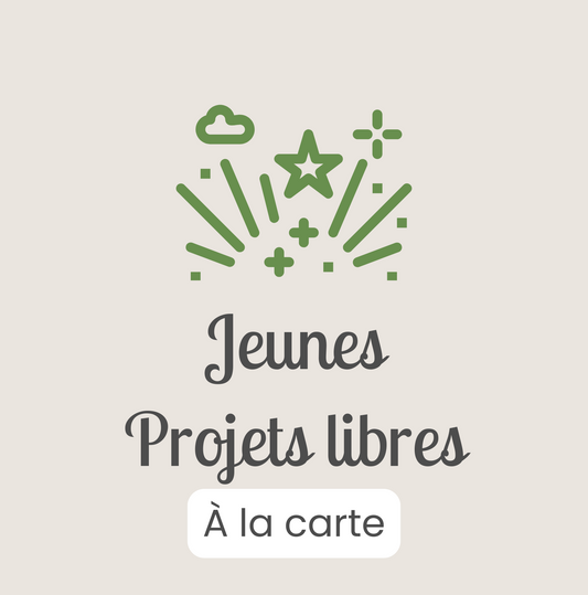 Cours Jeunes Projets libres - À LA CARTE