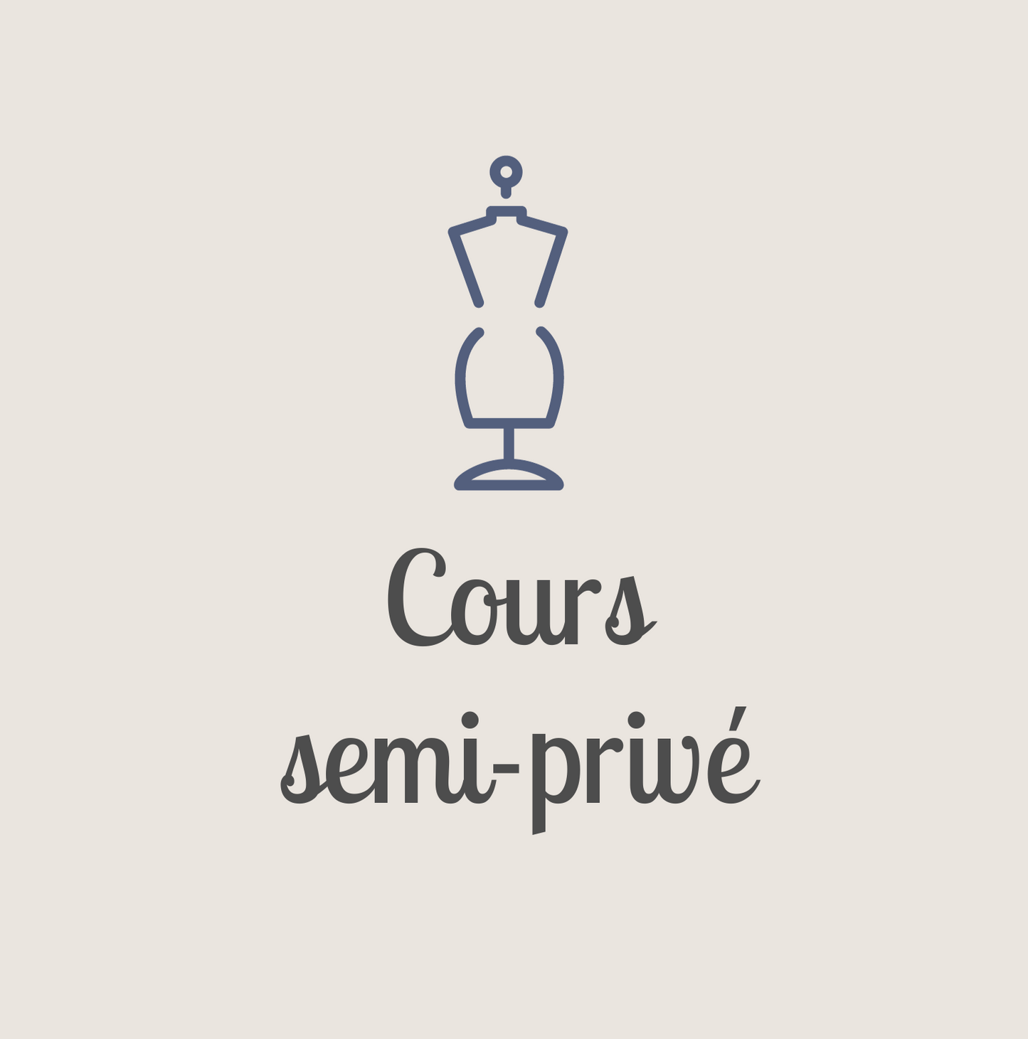 Cours Semi-Privé