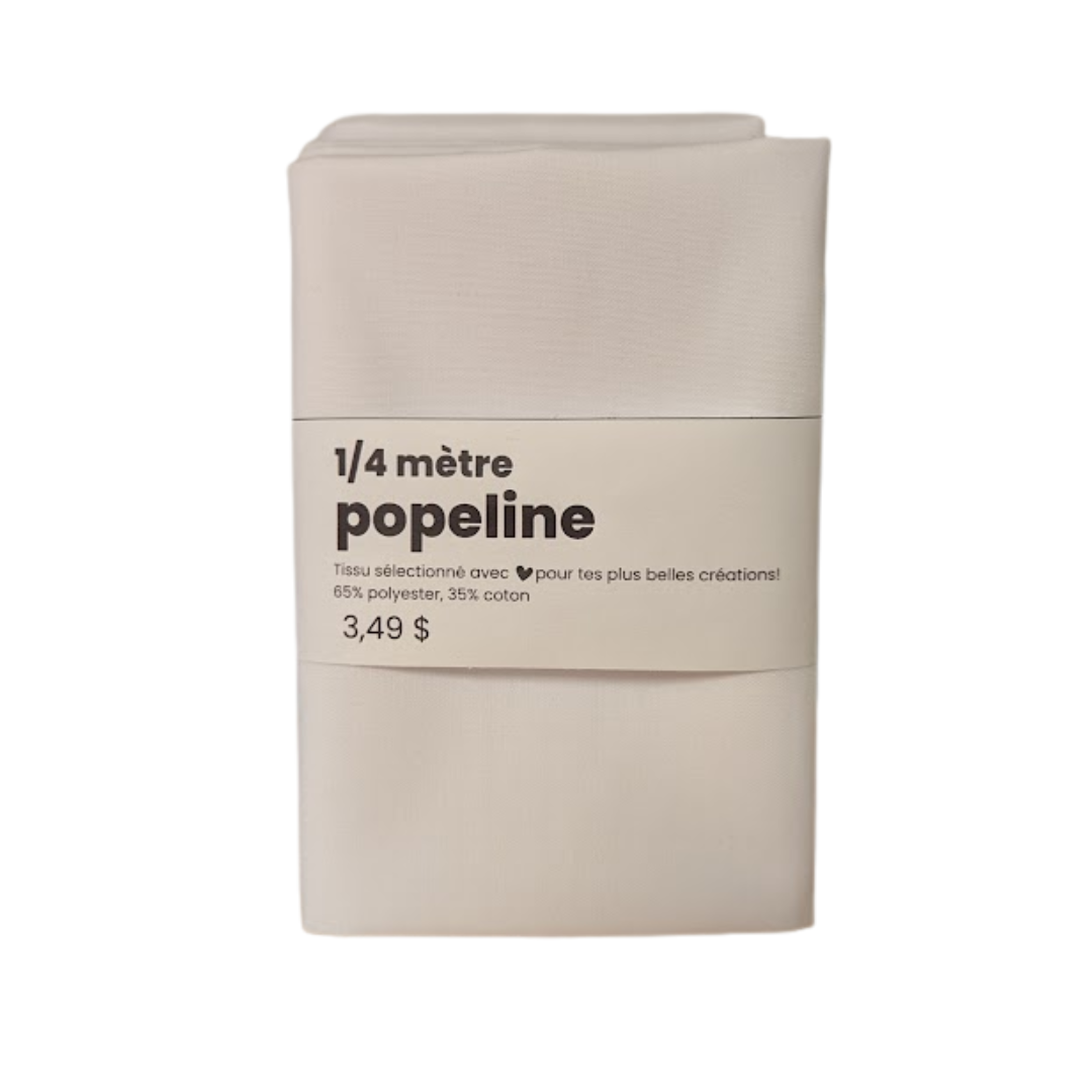 Popeline - 1/4 mètre