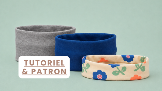 Comment coudre un bandeau 3 dans 1 - tuto et patron de couture
