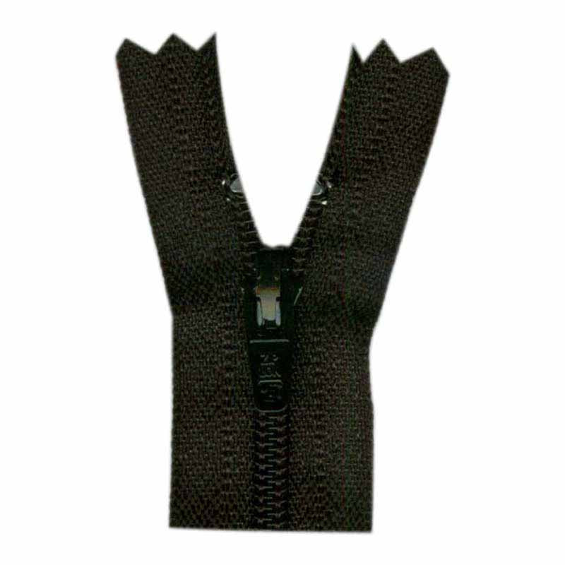 Fermeture à glissière tout usage à bout fermé 45cm (18″) - noir