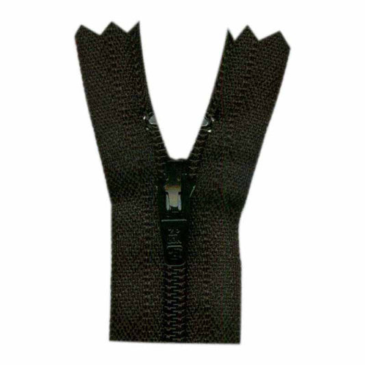 Fermeture à glissière tout usage à bout fermé 45cm (18″) - noir
