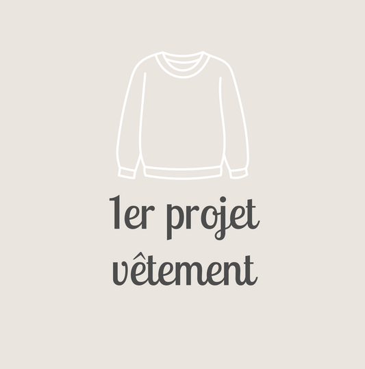 1er projet vêtement