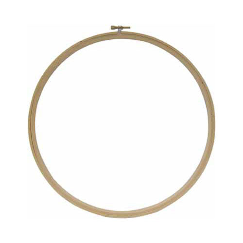 Cerceau à broder en bois - 10cm / 4″