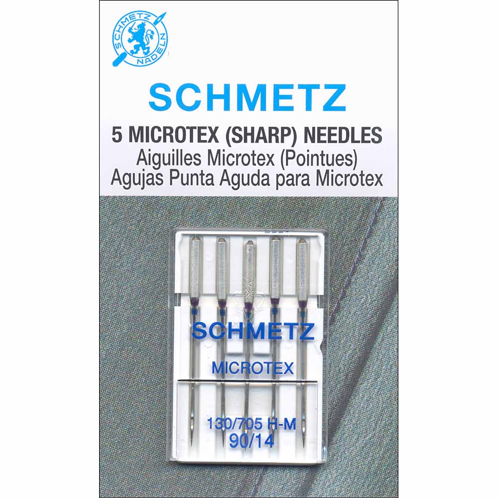 Aiguilles Microtex SCHMETZ #1731 - 90/14 - 5 unités