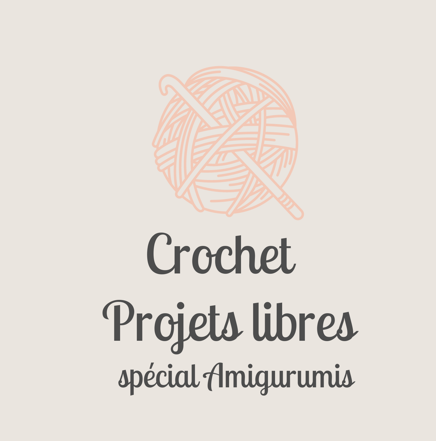 Cours Crochet Projets libres Spécial Amigurumi