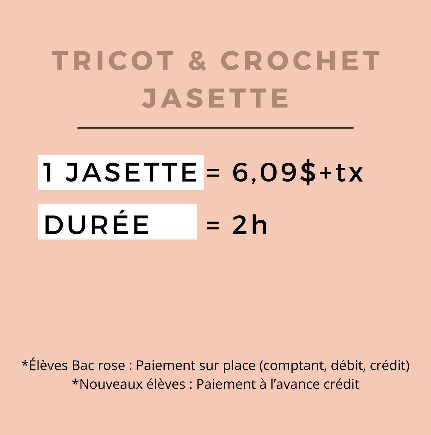 Tricot et crochet Jasette