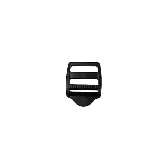 Boucle ajustable noire - 1  po