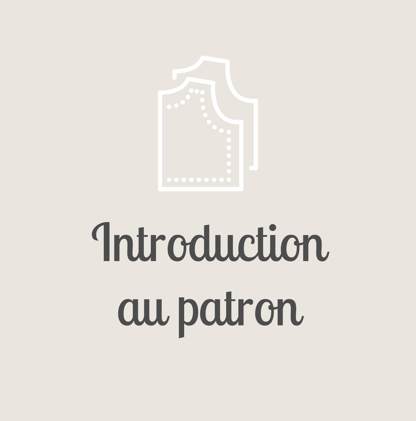 Introduction au patron